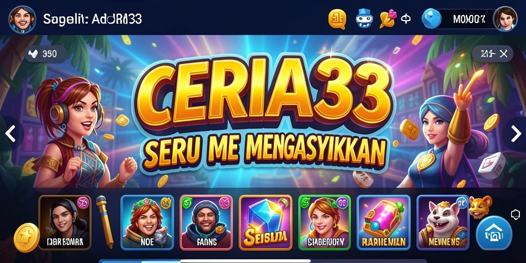 Gameplay Slot CERIA33 yang seru dan penuh warna.