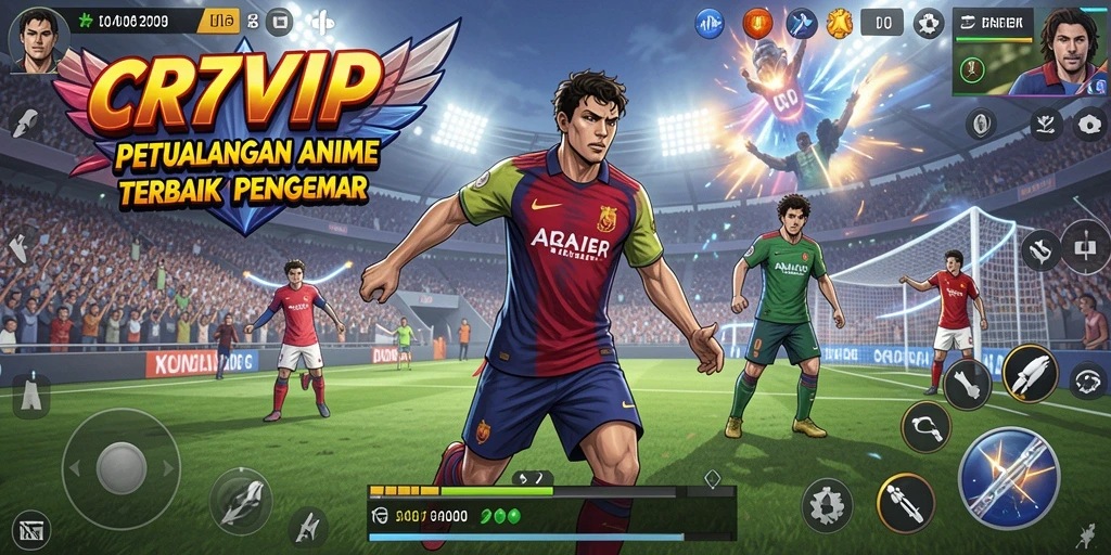Tangkapan layar dari gameplay menarik CR7VIP dengan aksi yang seru.