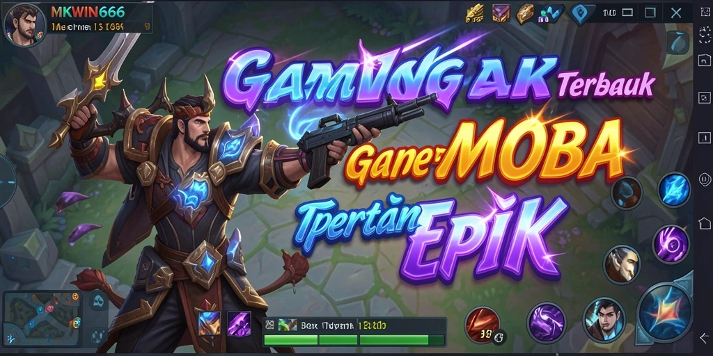 Gameplay mendebarkan dari MKWIN666 dengan pertarungan tim yang epik.
