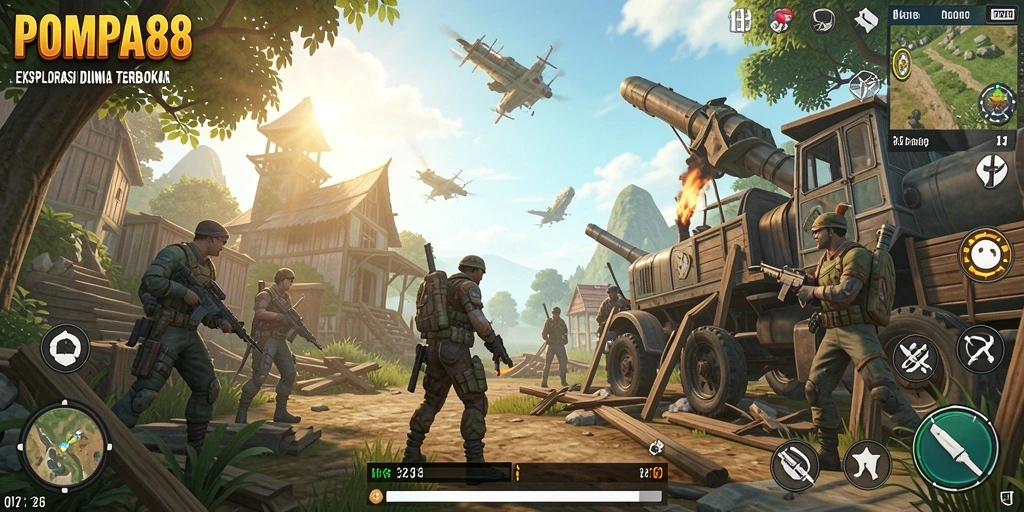 Gameplay POMPA88 yang menakjubkan di dunia terbuka.