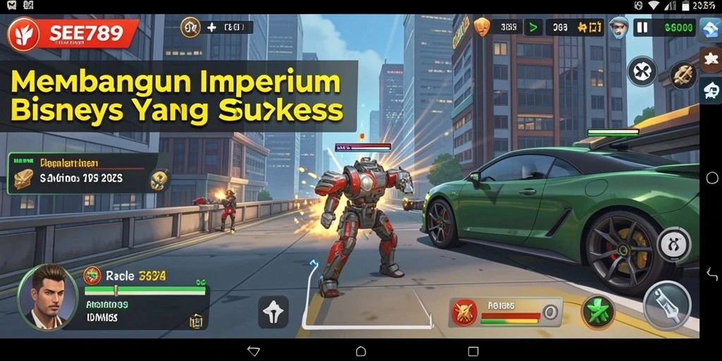 Tampilan gameplay seru dalam game Tycoon yang mendebarkan.